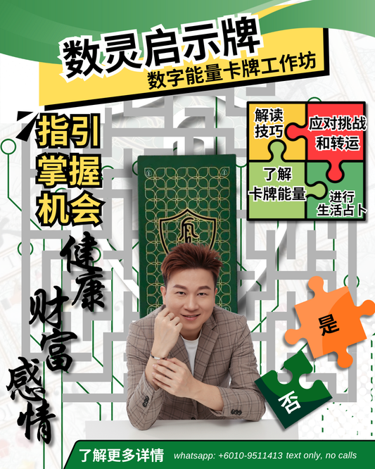数灵启示牌 1日工作坊